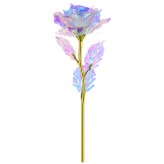 گل رز کریستالی جاودان مدل rose کد 70
