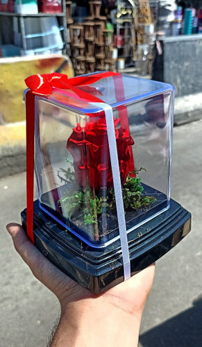 گل رز جاودان تک گل مدل rose کد 103