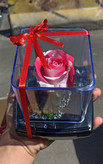 گل رز جاودان تک گل مدل rose کد 105